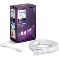 Philips Hue White & Color Indoor Lightstrips Extension 1M, V4, werkt met Alexa, Google Assistant en Apple HomeKit