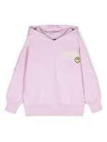 Barrow kids hoodie en coton à imprimé ourson - Rose