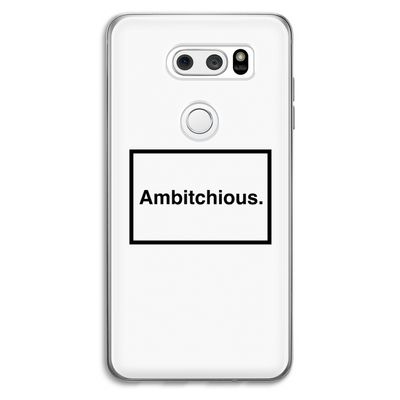 Ambitchious: LG V30 Transparant Hoesje