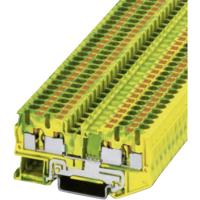 Phoenix Contact 3211809 Aardklem 3-etages 6.2 mm Snelaansluiting Groen, Geel 1 stuk(s) Piece