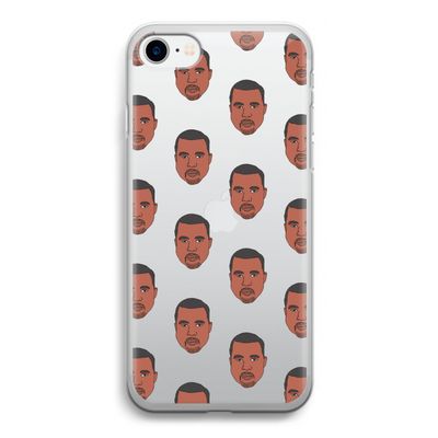 Kanye Call Me?: iPhone SE 2020 Transparant Hoesje