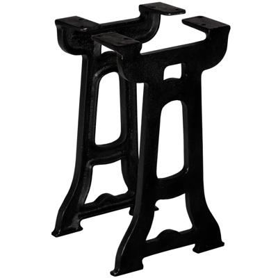 Bankpoten 2 st Y-frame gietijzer