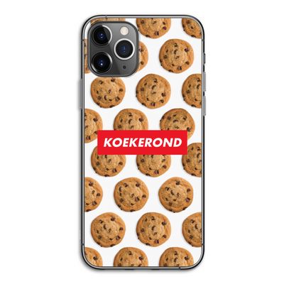 Koekerond: iPhone 11 Pro Transparant Hoesje