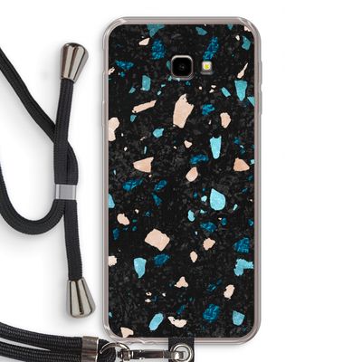 Terrazzo N°11: Samsung Galaxy J4 Plus Transparant Hoesje met koord