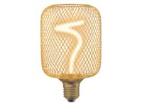 OSRAM Filamentlamp met metalen behuizing (goud/hoekig)