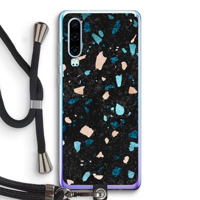 Terrazzo N°11: Huawei P30 Transparant Hoesje met koord