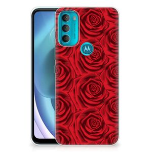 Motorola Moto G71 5G TPU Case Red Roses