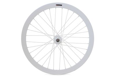H plus Son Formation Face Fixed Gear Achterwiel - Wit H plus Son Formation Face Fixed Gear Achterwiel - Wit