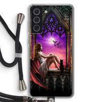 Kinderen van de nacht: Samsung Galaxy S21 FE Transparant Hoesje met koord