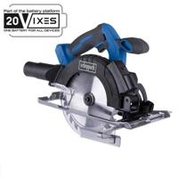Cirkelzaag - SCHEPPACH - 20V IXES - 165mm - max. zaagsnede 53mm/90° - 4300rpm - zonder accu of lader - C-HCS165-X - thumbnail