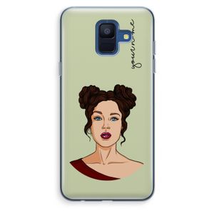 Pop-Art Creator: Samsung Galaxy A6 (2018) Transparant Hoesje