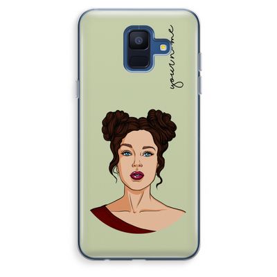 Pop-Art Creator: Samsung Galaxy A6 (2018) Transparant Hoesje