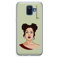Pop-Art Creator: Samsung Galaxy A6 (2018) Transparant Hoesje