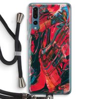Endless Descent: Huawei P20 Pro Transparant Hoesje met koord