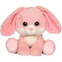 Puppy Eyes Pets knuffel - GIPSY TOYS - Roze konijn - 40 CM