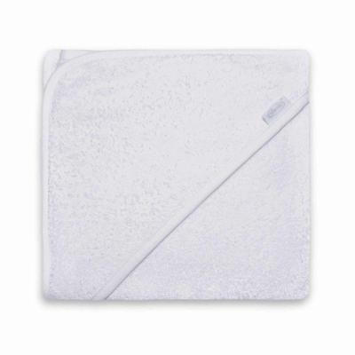 OUTLET Funnies badcape uni Wit-80 x 80 cm
