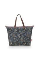 Pip Studio Tote Bag Tutti I Fiori Blauw