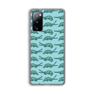 Kroko: Samsung Galaxy S20 FE / S20 FE 5G Transparant Hoesje