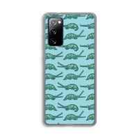 Kroko: Samsung Galaxy S20 FE / S20 FE 5G Transparant Hoesje Kroko: Samsung Galaxy S20 FE / S20 FE 5G Transparant Hoesje