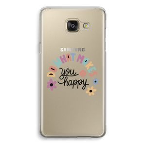 Happy days: Samsung Galaxy A5 (2016) Transparant Hoesje