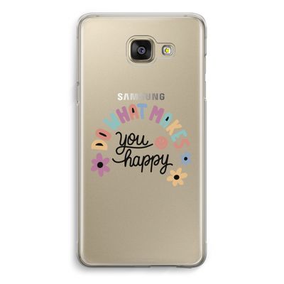 Happy days: Samsung Galaxy A5 (2016) Transparant Hoesje