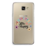 Happy days: Samsung Galaxy A5 (2016) Transparant Hoesje