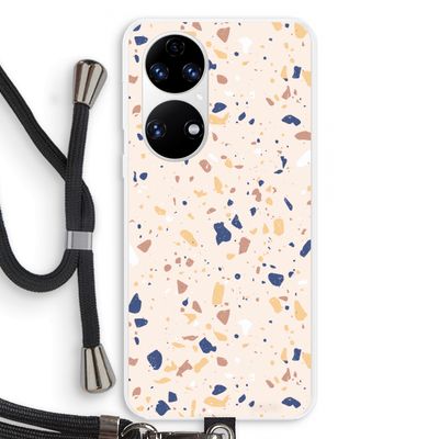Terrazzo N°23: Huawei P50 Transparant Hoesje met koord