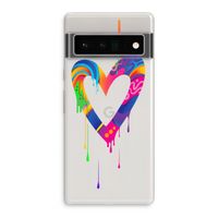 Melts My Heart: Google Pixel 6 Pro Transparant Hoesje