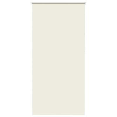 Rolgordijn verduisterend gebroken wit 90x210 cm stofbreedte