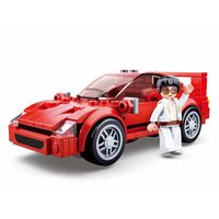 Sluban Italian Sports Car bouwstenen set - thumbnail