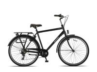 Altec Metro 28 Inch 50 cm Heren 7V V Brakes Matzwart