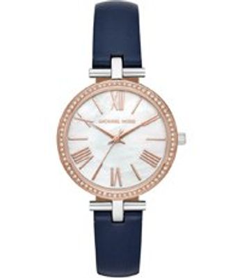 Horlogeband Michael Kors MK2833 Leder Blauw 12mm