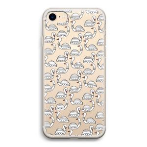 Zwanen: iPhone 7 Transparant Hoesje