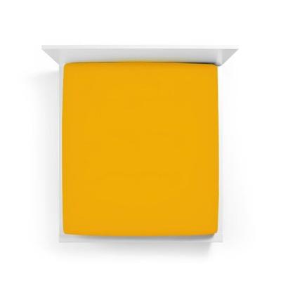 Bella Donna Bella Donna Hoeslaken Jersey Lits-jumeaux XL 200x220-200x240 cm Curry-0547