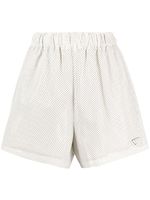 Prada short à taille haute - Blanc