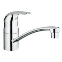 GROHE Euroeco Keukenkraan - laag - chroom 32750000 - thumbnail