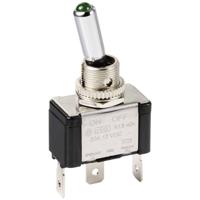 TRU COMPONENTS TC-11193844 Tuimelschakelaar 12 V/DC 20 A 1x uit/aan Continu 1 stuk(s)