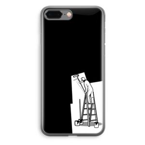 Musketon Painter: iPhone 8 Plus Transparant Hoesje