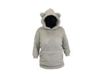 Hoodie pippa kids 50x70 cm chat grey - Unique living