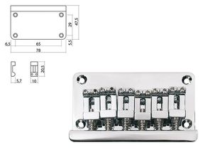 Boston B-1560-C brug-staartstuk