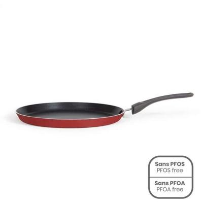 Premier Chef - Crêpemaker 26 cm - LIVOO - MEP149 - Antiaanbaklaag zonder PFOA of PFOS - Siliconen handgreep - Alle kookplaten inclusief inductie