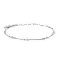 Karma Armband Diamond Shape Zilver
