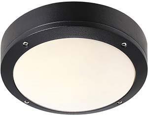 Nordlux Plafonniere Desi E27 zwart IP44 22cm - 4802990