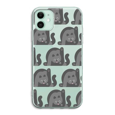 Cats: iPhone 11 Transparant Hoesje