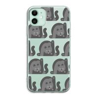 Cats: iPhone 11 Transparant Hoesje