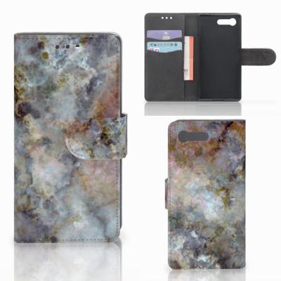 Sony Xperia X Compact | Bookcase | Marmer Grijs