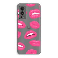 Bite my lip: OnePlus Nord 2 5G Transparant Hoesje