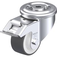 Blickle LKR-POTH 75R-FI Zwenkwiel met rem Wieldiameter: 75 mm Draagvermogen (max.): 200 kg 1 stuk(s)