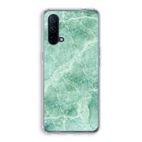 Groen marmer: OnePlus Nord CE 5G Transparant Hoesje