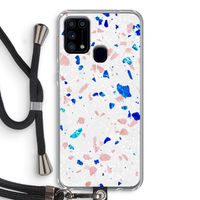 Terrazzo N°6: Samsung Galaxy M31 Transparant Hoesje met koord